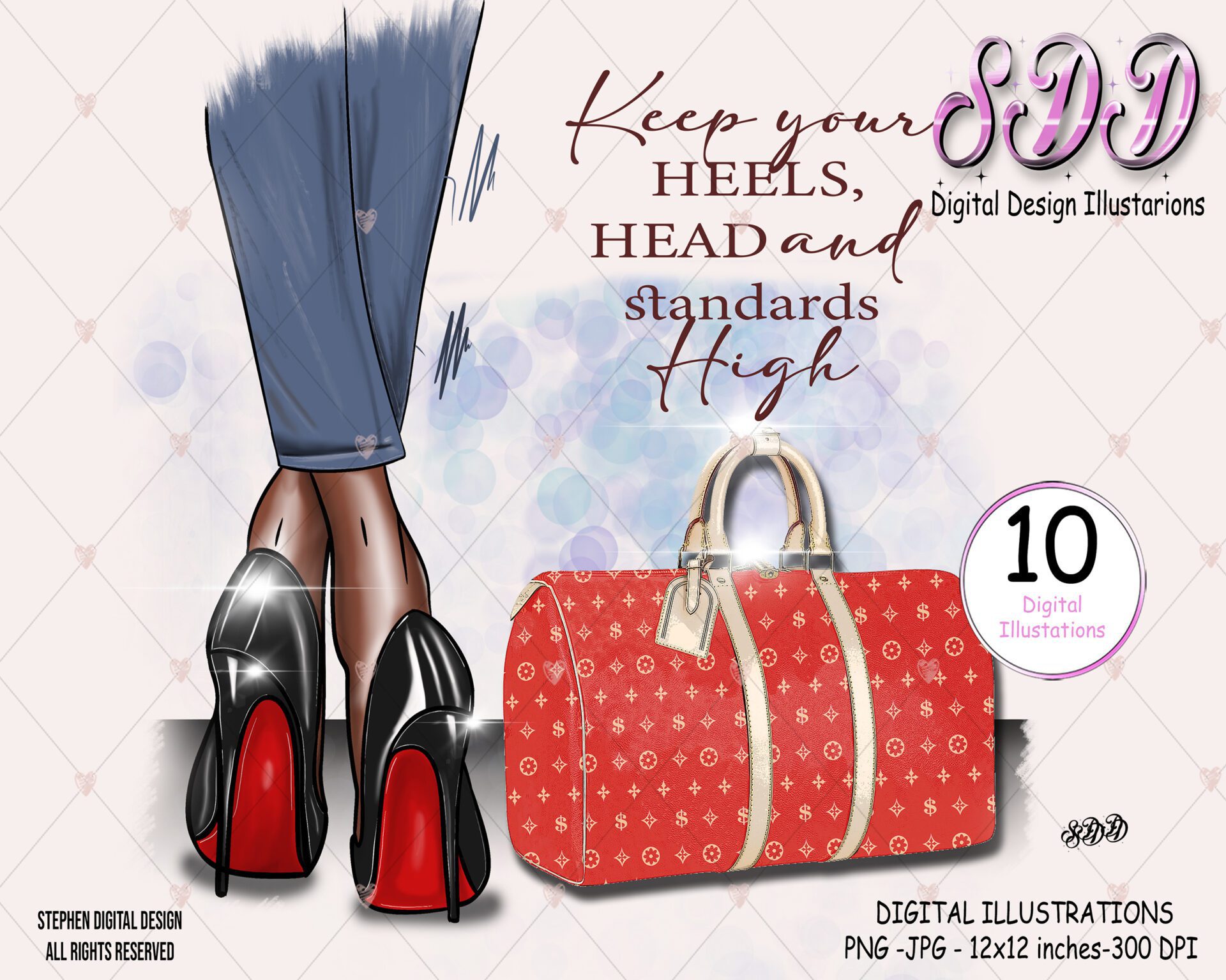High Heel Sandal Shoe Bag | Bag-all